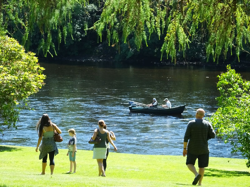 Dunkeld Bridge to Dunkeld Cathedral Historic Trail Walk