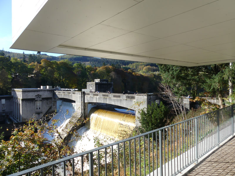 Pitlochry Dam and Fish Ladder walk