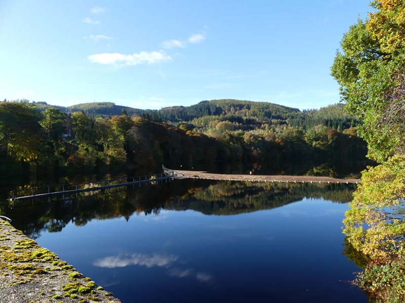 Pitlochry Dam and Fish Ladder walk