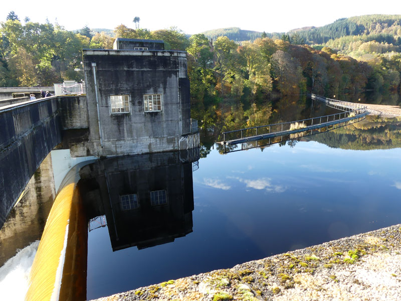 Pitlochry Dam and Fish Ladder walk