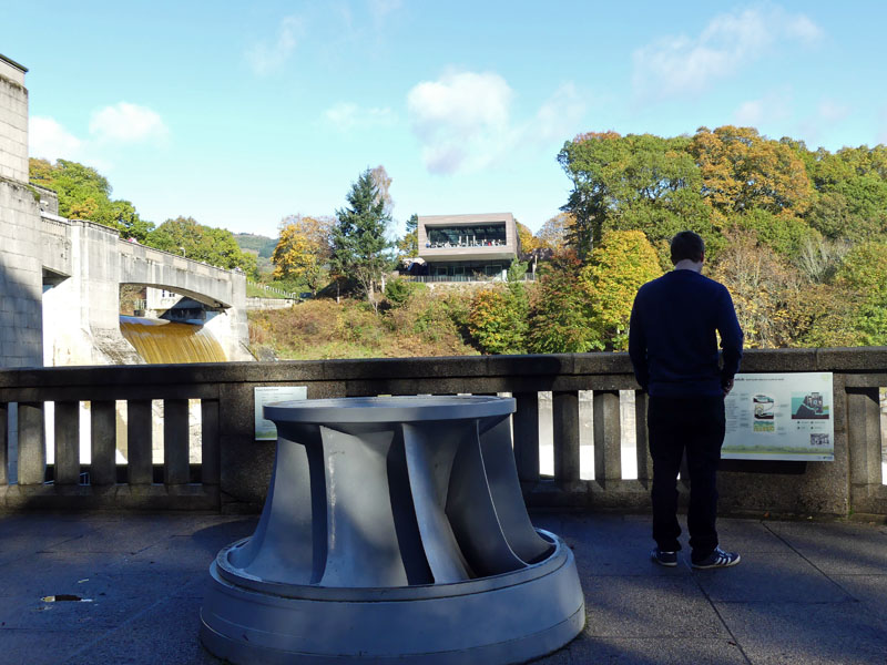 Pitlochry Dam and Fish Ladder walk