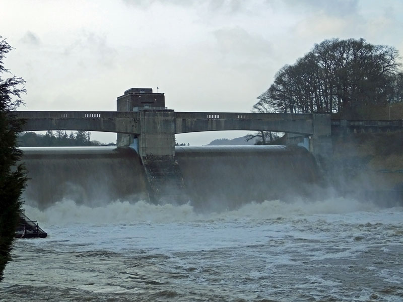 Pitlochry Dam and Fish Ladder walk