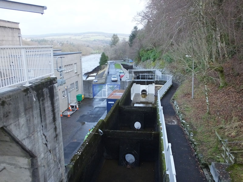 Pitlochry Dam and Fish Ladder walk